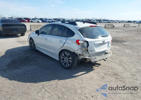 2012 Subaru Impreza 2.0I Sport Limited из США, поврежденный, VIN JF1GPAS68CH244041